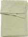 Meyco Baby Uni wieglaken - pre-washed hydrofiel - soft olive - 75x100cm - 0.3 TOG