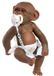 Muñecas Guca Reborn Aap Baby Vinyl Body 32 cm Transparant Enfants