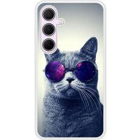 Samsung Galaxy A55 Chat a lunette Verstevigd hoesje met sublimatie bedrukking