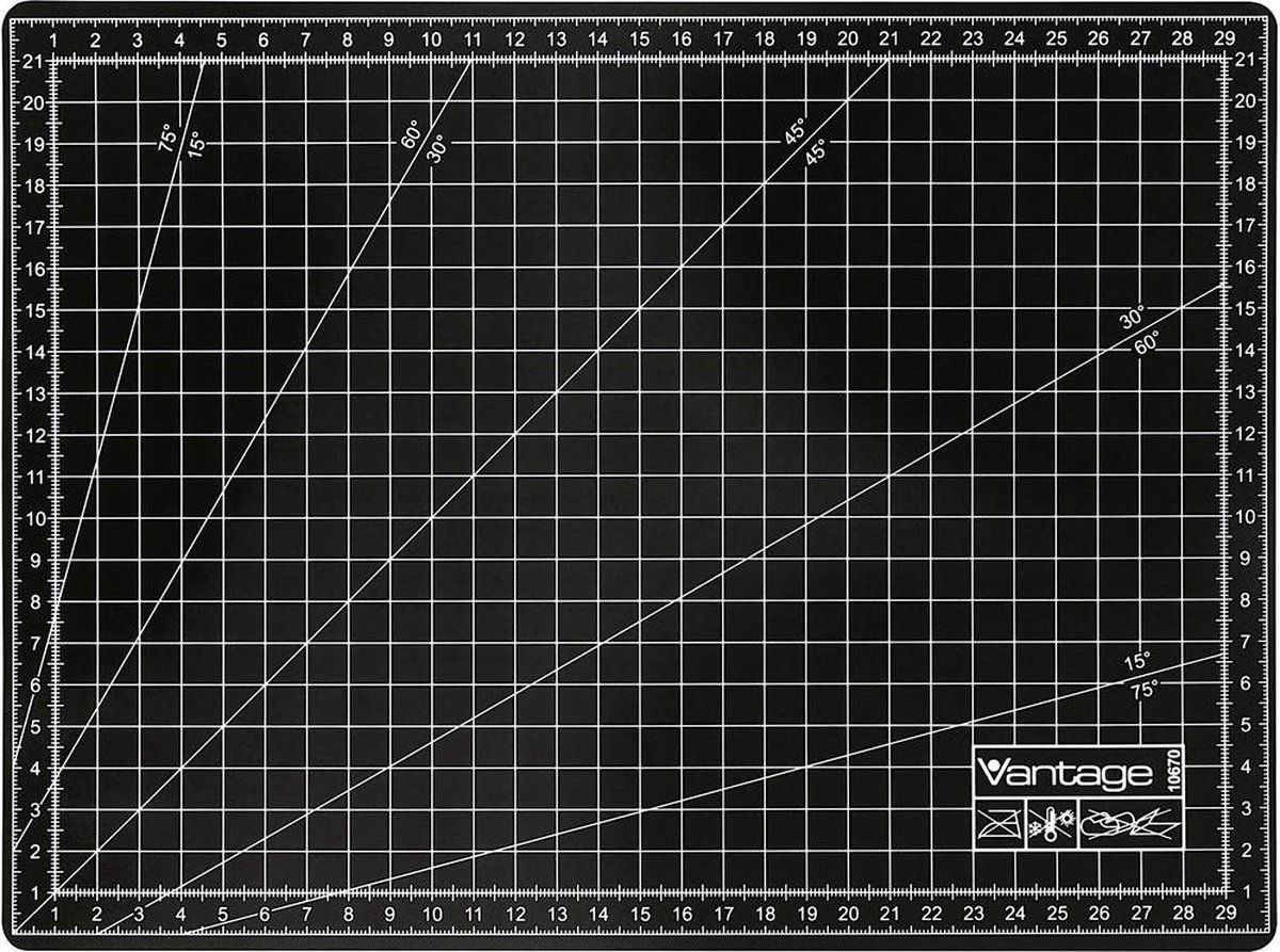 Dahle 10670-20142 Snijmat A4 - Zwart