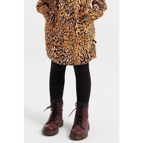 WE Fashion legging - set van 2 zwart