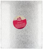 FunCakes Cake Drum Rechthoek - Zilver - 35,5x30,5 cm
