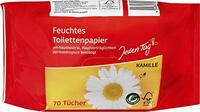 Jeden Tag Vochtig Toiletpapier Kamille - 70 Doekjes - 260 g