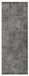 Tadi & Imperio Vinyltapijt, metaallook, geoxideerd grijs, industrieel en elegant design, voor interieurdecoratie, 65 x 900 cm
