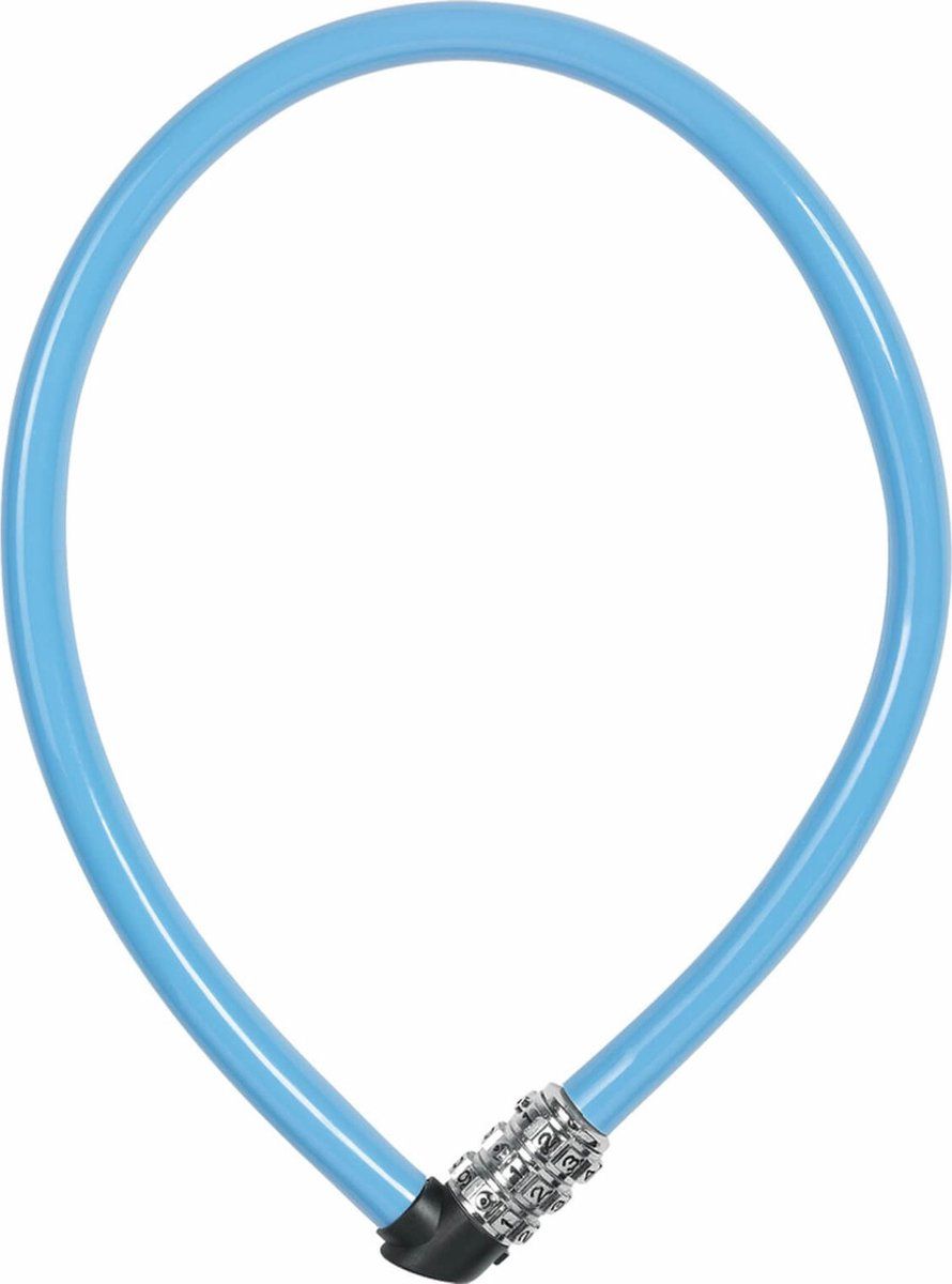 Abus Kabelslot Code 3406C/55 - Blauw