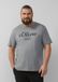 s.Oliver T-shirt voor heren, korte mouwen, duifgrijs, 5XL