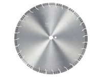 amazon VEVOR Disque à Tronçonner Diamanté 450 mm, Disque Diamant Humide ou Sèche, Lame de Scie à Béton avec Dents Inclinées de 12 mm, Diamètre du Trou Central Universel 25,4 mm, pour Béton, Carrelage, Brique