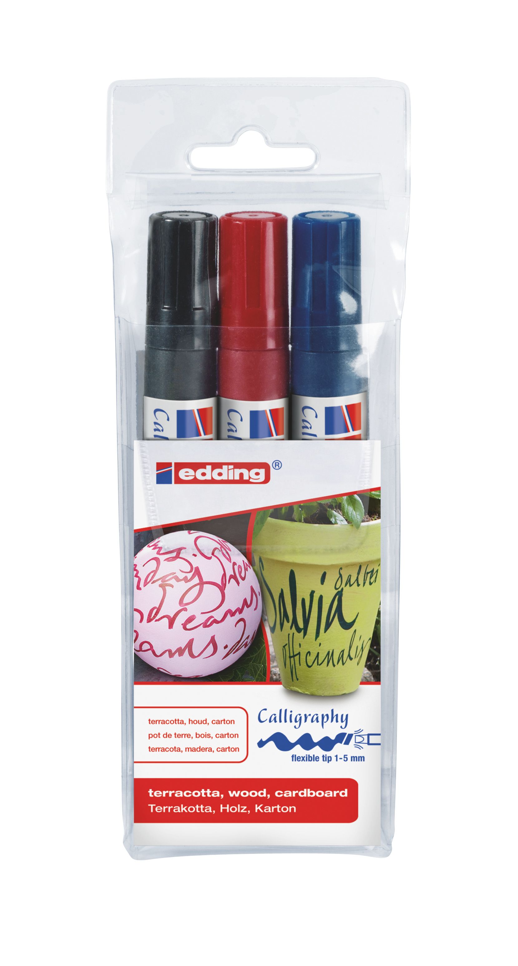 Edding 1455 Calligraphy Marker Multi