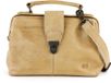 Bear Design Medium Handtas / Crossbodytas Dames - Leer - Julia M - Beige