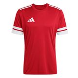 adidas heren Squadra25 Jersey Short Sleeve Shirt, Team Power Red 2 / White, M