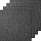 VEVOR Tapijttegels 500x500x5mm Donkergrijs (20 Stuks)