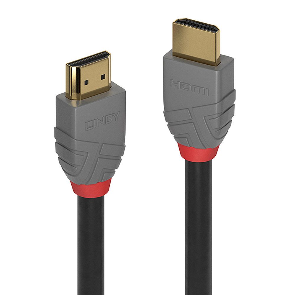 Lindy HDMI Cable - 15m - Black/Grey - 36968