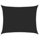 vidaXL - Zonnezeil - 160 g/m² - rechthoekig - 6x8 m - HDPE - zwart