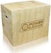 POWER GUIDANCE 3 in 1 Hout en zachte plyometrische jump box, plyobox voor springtraining en conditionering