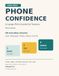 Phone Confidence: A Large-Print Guide for Seniors - iPhone Edition