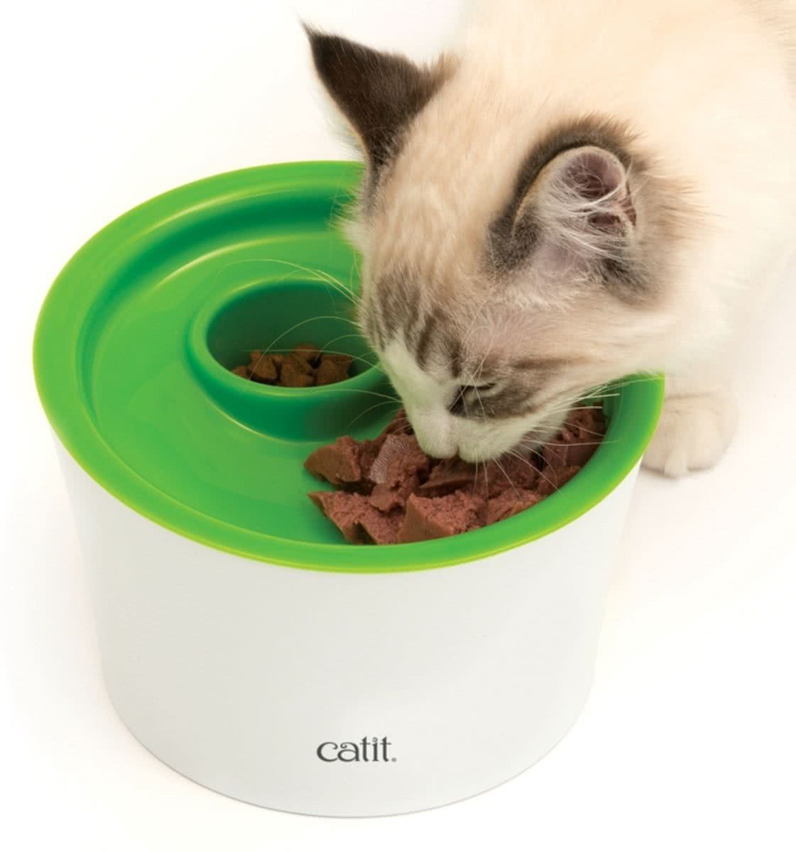 Catit Senses 2.0 Multi Feeder - Voerbak - Wit - Ø 19 cm