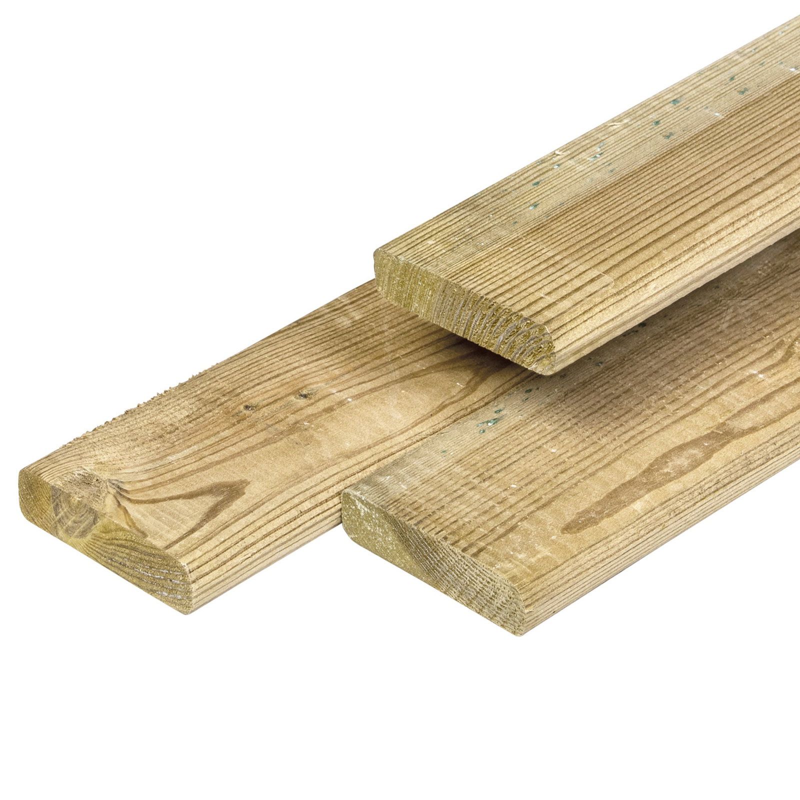 Tuindeco Plank Midden-Europees grenen 1,6x7,0x400 cm