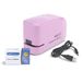 Rapesco 1451 626EL Automatische nietmachine met USB/accu met 1000 nietjes 26/6 mm, capaciteit van 15 vellen, pastelroze