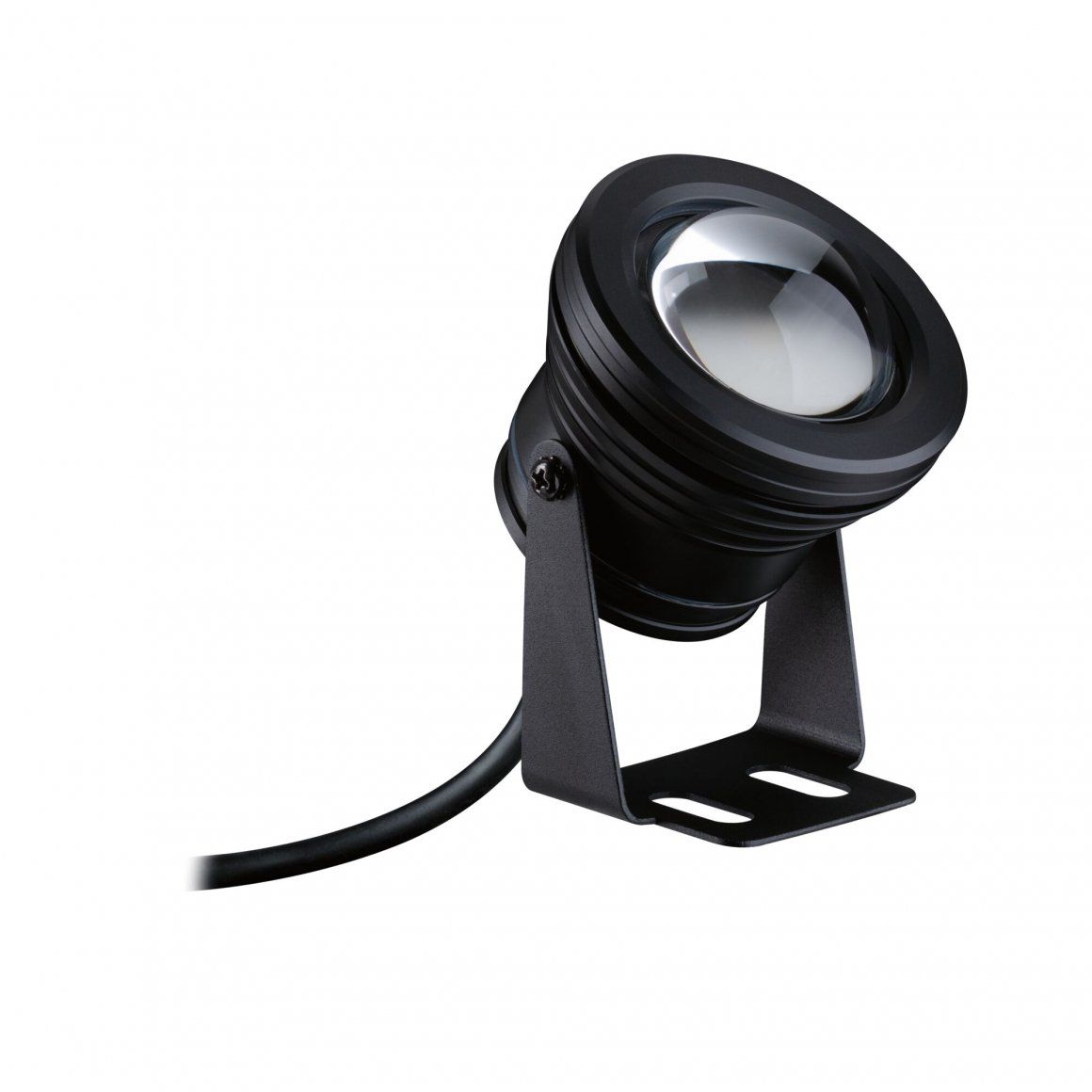 Paulmann 94559 Zwart Aluminium LED Onderwater Verlichting IP68 3000K Warm Wit 440 Lumen 11cm Dimbare Opbouw 30000 Uur Levensduur