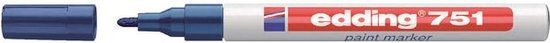 edding Paintmarker 751 oliebasis 1-2mm blauw | 10 stuks