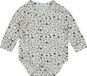 Vingino NOOS PERI Unisex Strampler Langarm Unifarben Anthrazit Baumwolle/Elasthan Größe 50