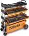 Beta C27S - Chariot à outils mobile pliable orange