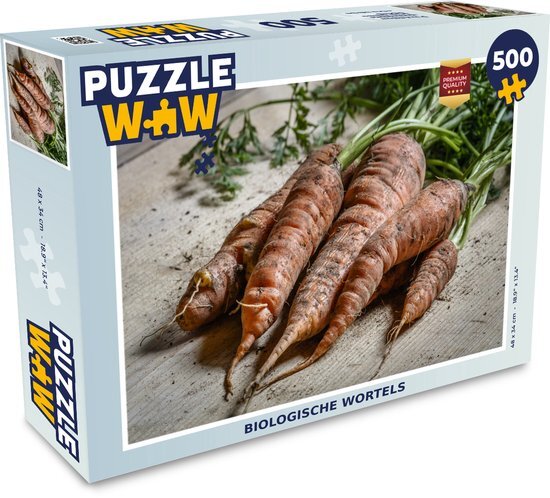 MuchoWow Puzzel Biologische wortels - Legpuzzel - Puzzel 500 stukjes