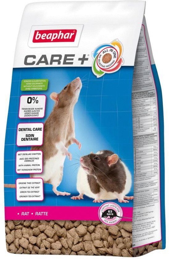 Beaphar Xtravital Care+ Rattenvoer - 700 gr