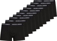 Jack & Jones JACK&JONES ADDITIONALS JACSOLID TRUNKS 10 PACK - Black - XXL