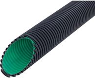 Fränkische Rohrwerke 19210040 Flexibele buis 50 m Zwart