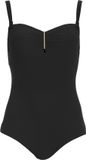 Pastunette Dames Badpak Serena Zwart Maat 38
