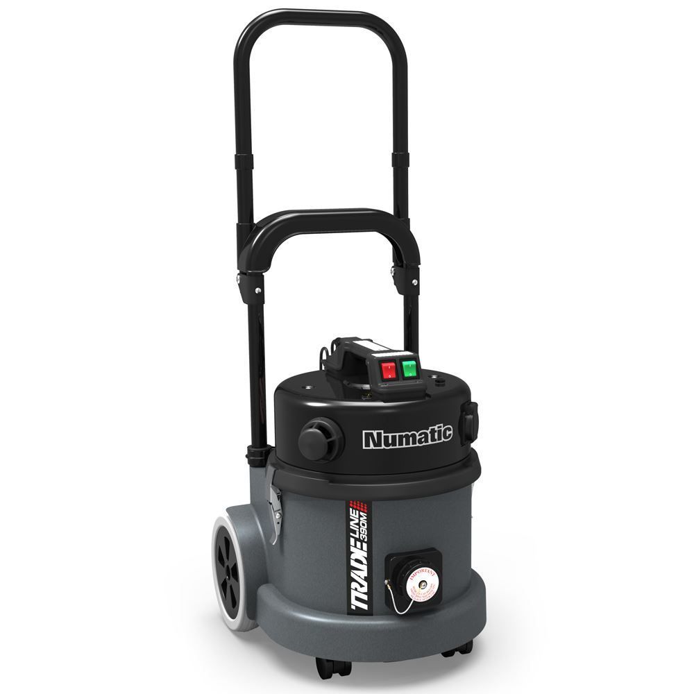 Numatic TEM390A-11 - 15L Drum Vacuum Cleaner - 620W - HEPA 13 - Graphite