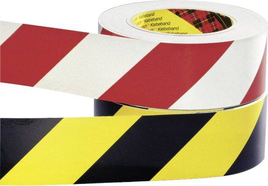 Acana Moravia Waarschuwingsmarkeerband Rood, Wit Kunststof 60 cm