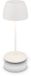 B.K.Licht BRILONER Serina Mini - Oplaadbare Tafellamp - met oplaadstation - snoerloze lamp - met touch dimbaar - Ø8 x 20.5cm - wit