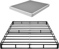 VEVOR Box Spring, Queen Size Bed Frame met Wasbare Textieldeken, Heavy Duty Metal Frame voor Queen Bed, 130 mm Matrasbasis, 1587.57 kg Max Gewichtsvermogen, Eenvoudige Montage, 2010 x 1515 x 130 mm