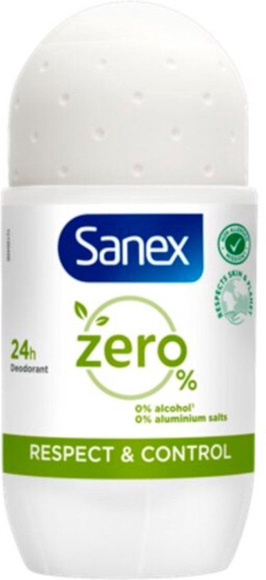 Sanex Deo Roll-on - Zero% Respect & Control 50 ml