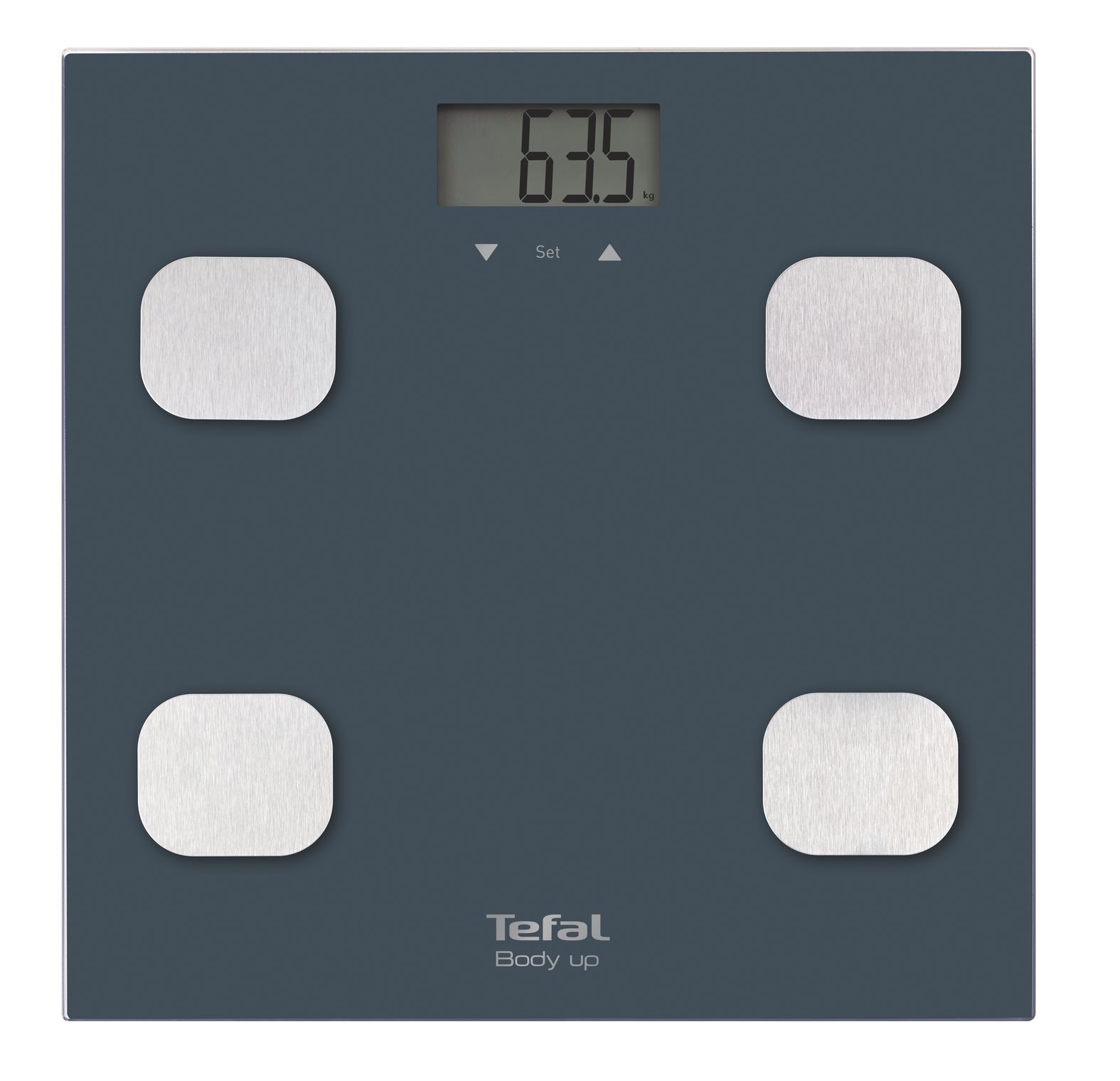Tefal Body Up - Digitale weegschaal met vetmeting - Blauw