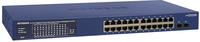 NETGEAR GS724TP - Smart Managed Gigabit Ethernet PoE+ Switch - 24-Port - Blue
