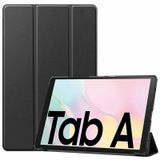 CoreParts Samsung Galaxy Tab A7 10.4 Flip Case Leer Zwart