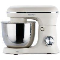 PRIXTON Keukenrobot KR250 - Multifunctioneel - 5 liter - 1500 Watt - 10 snelheden - 3 accessoires - Mat Cream
