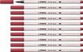 STABILO Brushstift Pen 568/50 donkerrood - 10 stuks