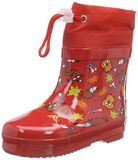 Playshoes Korte Regenlaarzen Bosdieren Rood Maat 27