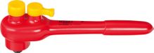 HAZET Omschakelratel · geïsoleerd 8816KV · 3/8 inch (10 mm) vierkant massief · Lengte: 194 mm