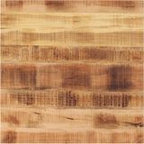 vidaXL Tafelblad - vierkant - 80x80x3,8 cm - massief ruw mangohout