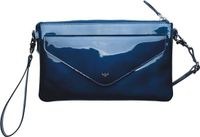 Golden Head Leren polstasje schoudertas Carrara RFID Protect Mini-Tasche 8216 Blau donkerblauw
