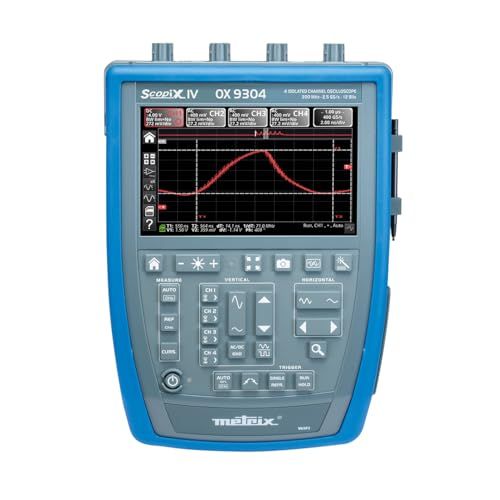 Metrix OX 9304 Digitale oscilloscoop 300MHz 4-kanaals 2,5 GSa/s 100 kpts 12 bit digitaal geheugen (DSO)