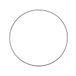 Glorex AG 6 1294 231 - Metalen knutselring, 45 cm, zwart