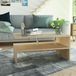 vidaXL Salontafel 90x59x42 cm spaanplaat eiken - 8718475583608