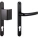 Sofi Ensemble Sur Plaques – Béquille Carré 8mm Entraxe 92mm – Aluminium Noir Ral 9005 – 5112219202