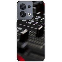 1001 coques Oppo Bedrukt siliconen hoesje compatibel met Oppo Reno 8 5G Dj mixer